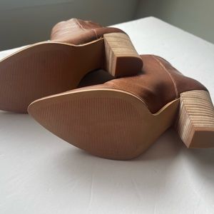 Lucky brand brown booties